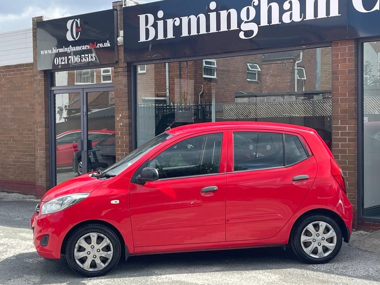 2012 Hyundai i10 1.2 Classic Euro 5 5dr HATCHBACK Petrol Manual