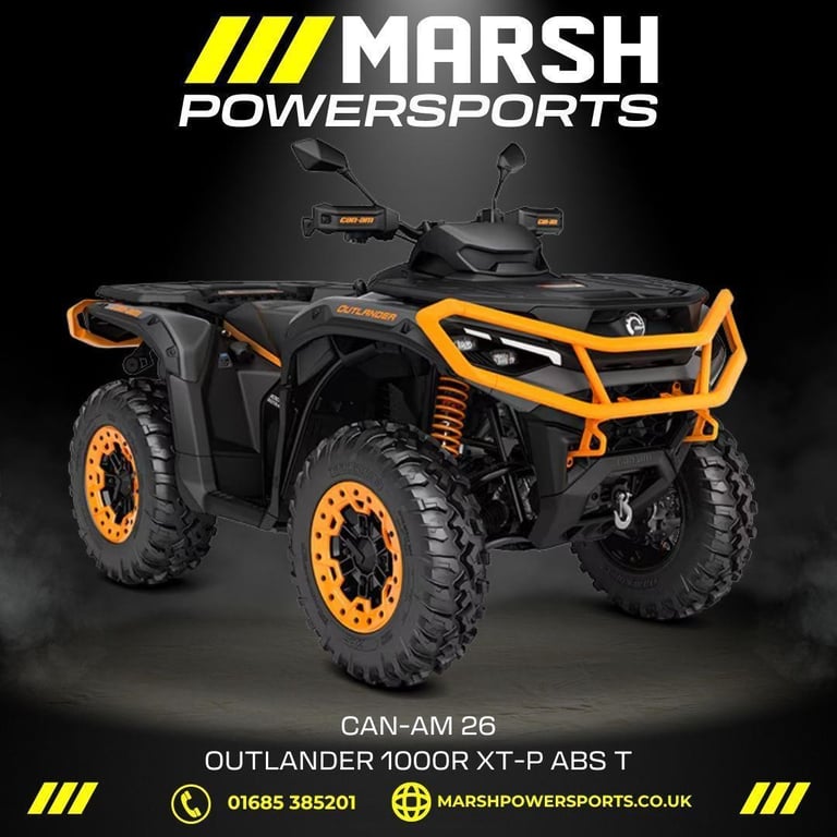 Can-am Outlander 1000R XT-P ABS T 2026 - Can-Am Official Dealer - Reserve Now!