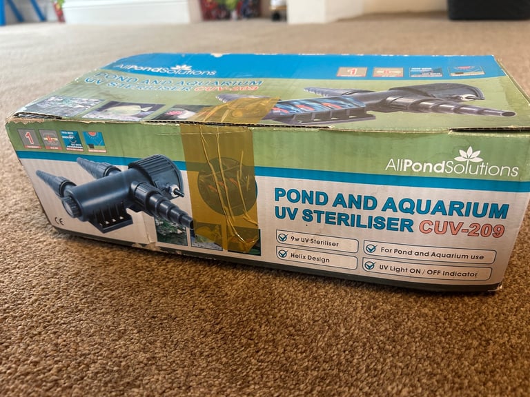 Pond & aquarium UV steriliser cuv-209