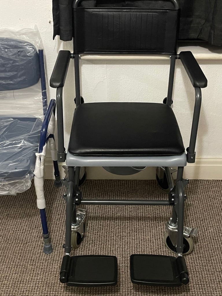 image for Brand new toilet commode all new with seat 