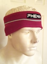 image for Vintage phenix ski red / grey headband
