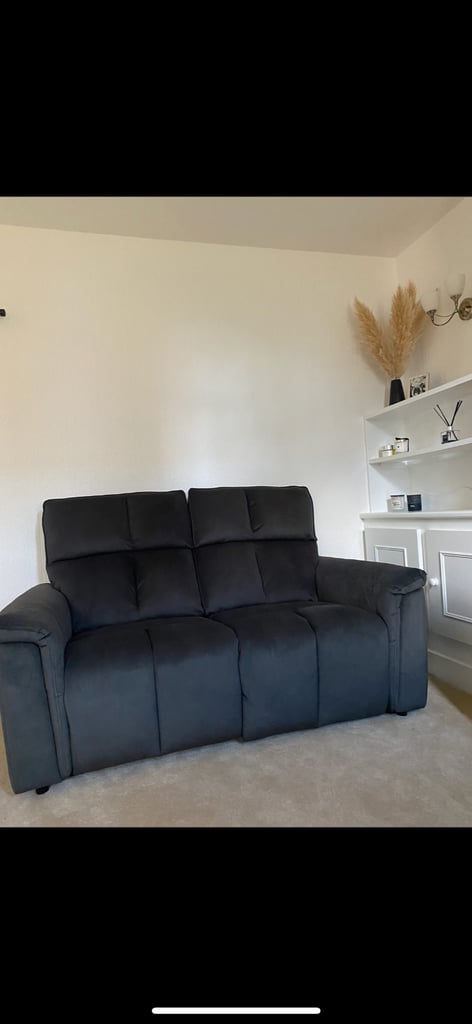 image for recliner sofa 2 usb ports 2x 2 seater electric