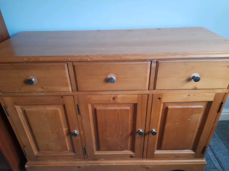 Solid Wood Sideboard