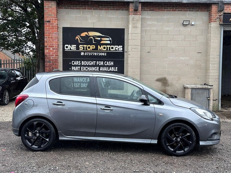 2019 Vauxhall Corsa 1.4i SRi VX Line Nav Black Euro 6 (s/s) 5dr HATCHBACK Petrol Manual