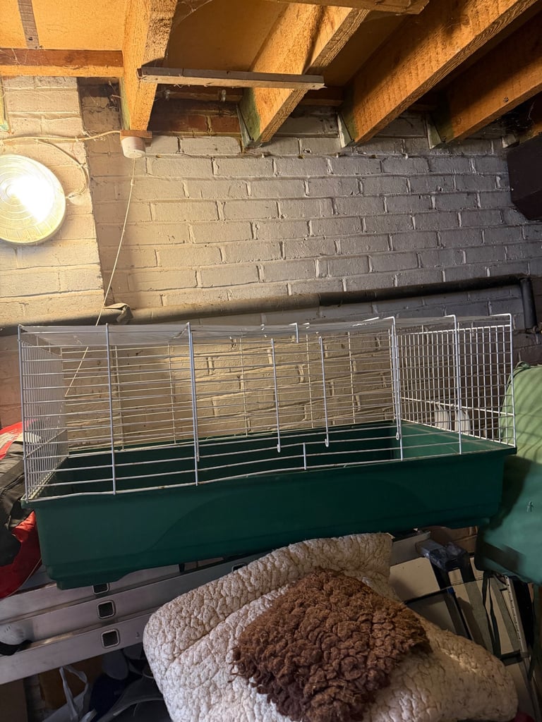  Rabbit, Guinea pigs’s 2 cages indoor and outdoor