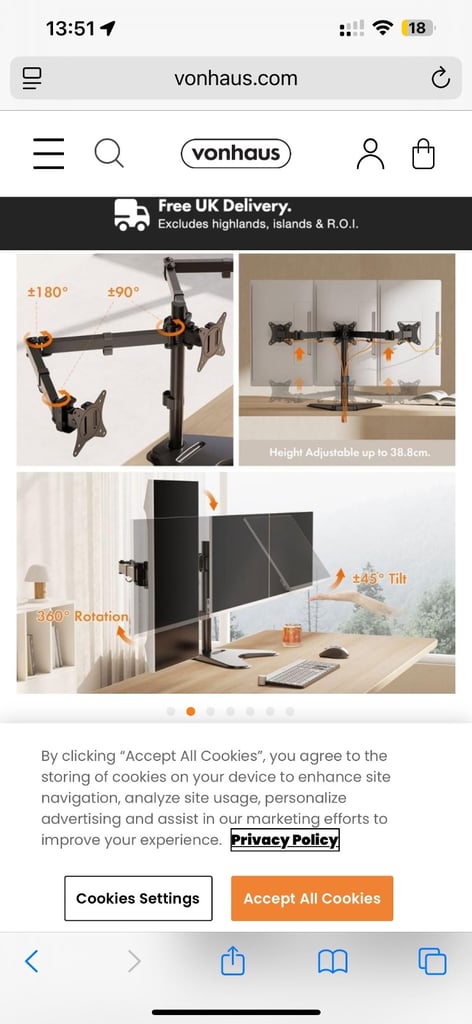 image for Monitor mount stand