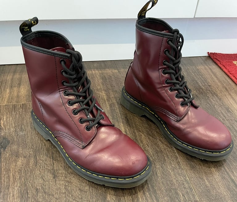Dr.Martens - Cherry red 1460 boots UK9 | in East Kilbride, Glasgow ...