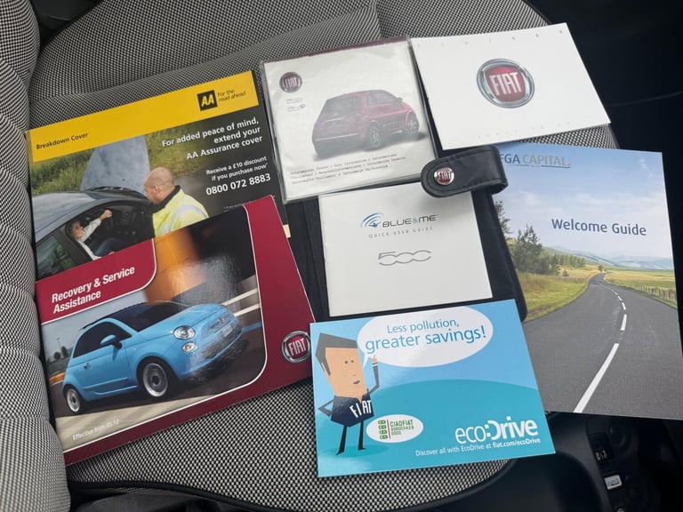 2012 Fiat 500 1.2 Lounge Euro 4 3dr HATCHBACK Petrol Manual