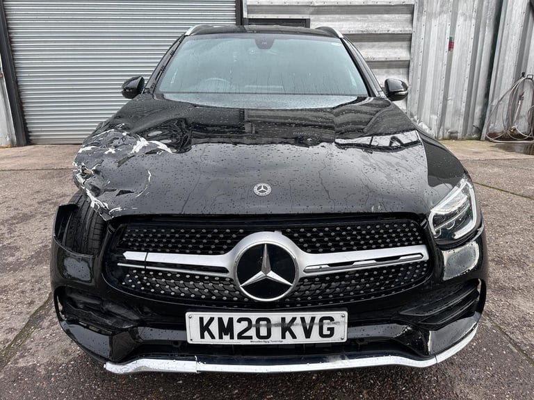 2020 20 REG MERCEDES GLC 220 AMG LINE 4MATIC DAMAGED REPAIRABLE SALVAGE