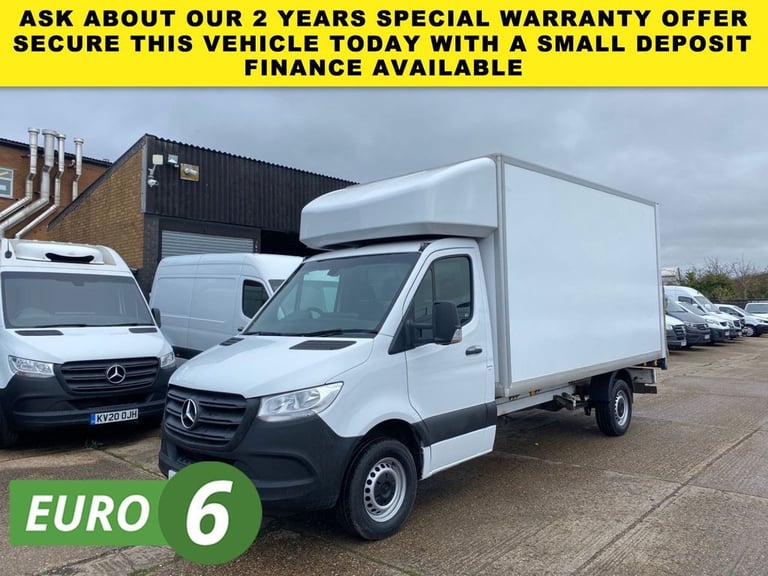 2019 69 MERCEDES-BENZ SPRINTER 2.1 316 CDI L3 LUTON LWB BOX TAIL LIFT VAN RWD 16
