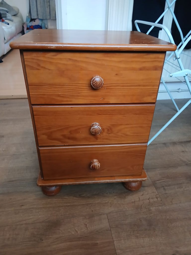 FREE TO COLLECTOR. Pine drawers
