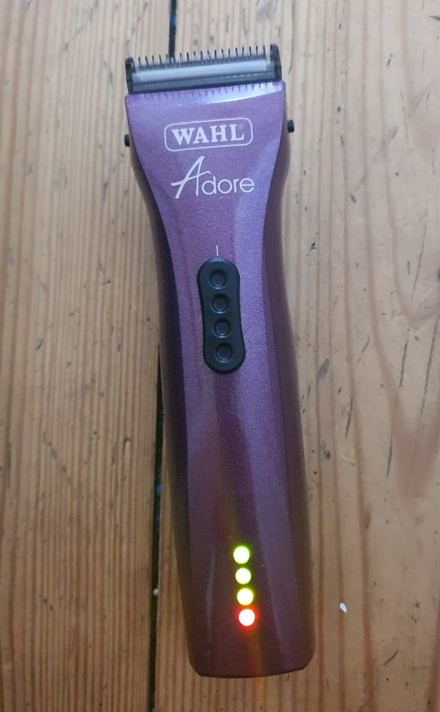 For sale is a Wahl Adore clipper/trimmer.