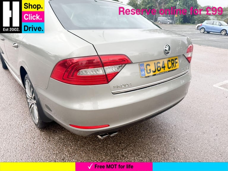 2014 Skoda Superb 2.0 TDI Laurin &amp; Klement DSG 4WD Euro 5 (s/s) 5dr HATCHBACK Diesel Automatic
