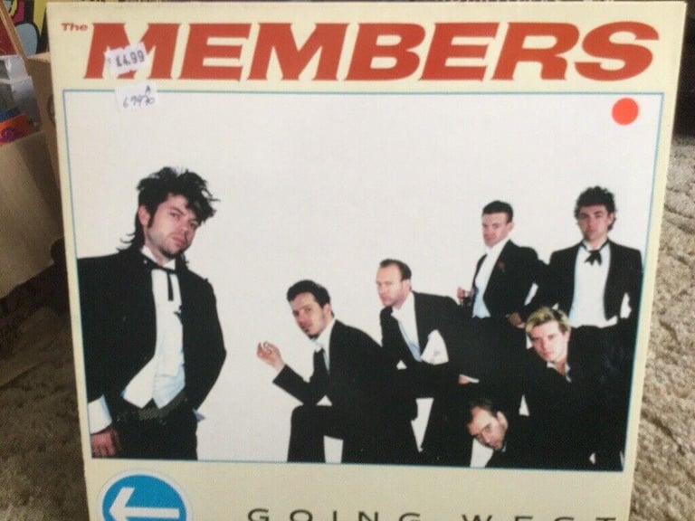 The Members - going west lp 70s punk