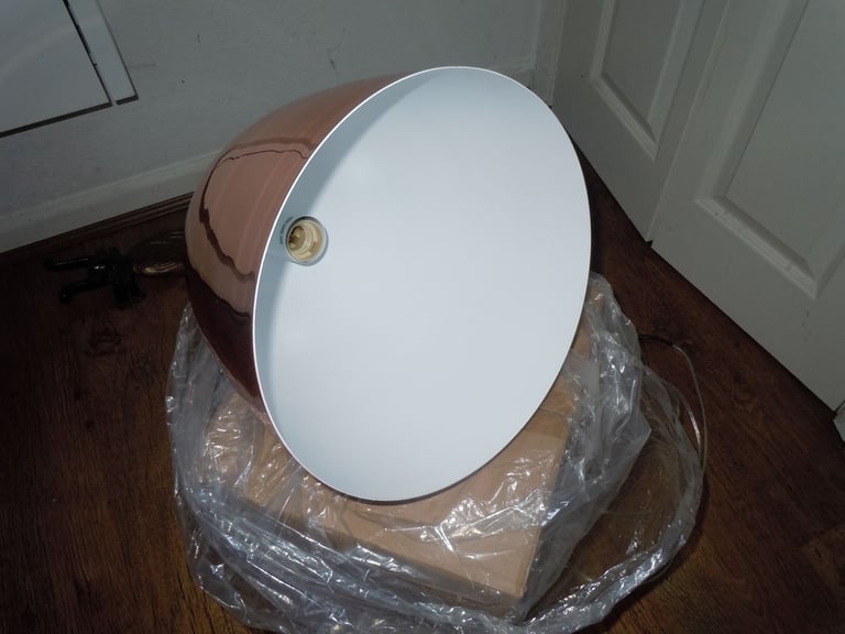 image for COPPER BELL DESIGNER CEILING PENDANT LIGHT 