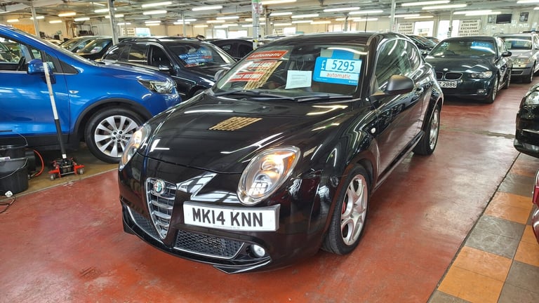 2014 Alfa Romeo MiTo 1.4 TB MultiAir Distinctive Automatic 3-Door From £4,495 + Retail Package HA...