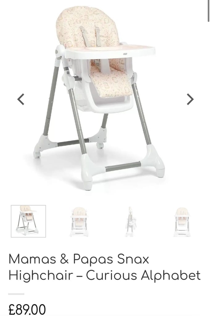 Mamas and papas high chair