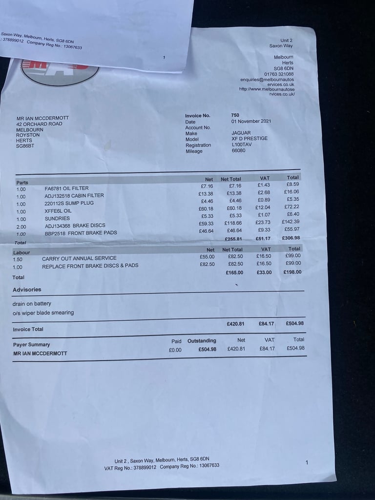 Jaguar, XF, Estate, 2018, Other, 1999 (cc), 5 doors
