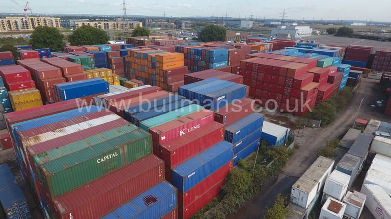 40ft Shipping Container with Side Access Doors – Steel Storage Unit – For Sale