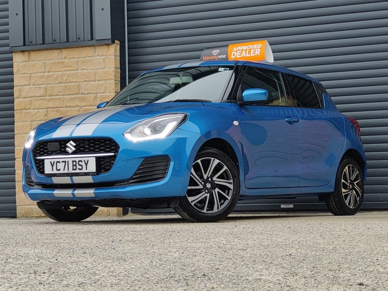SUZUKI SWIFT; HYBRID; APPLE &amp; ANDROID CAR PLAY; BLUE; ULEZ COMPLIANT;-5 DOOR;