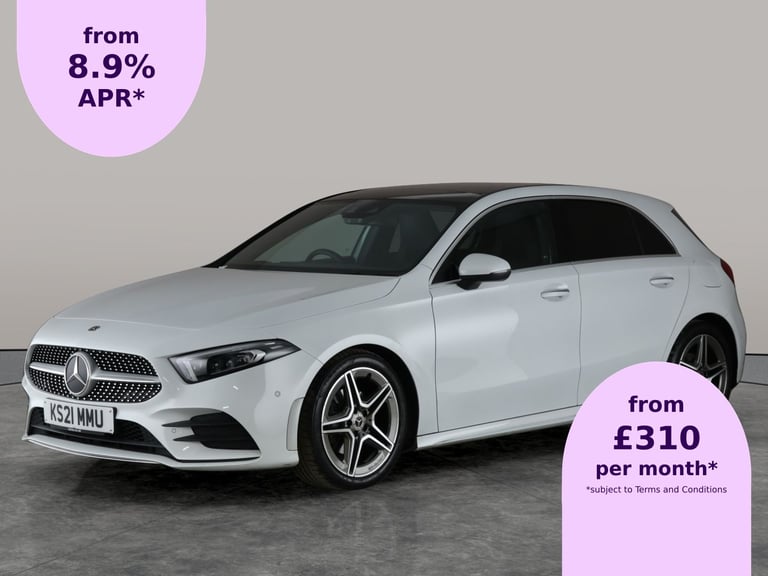 2021 Mercedes-Benz A-Class 2.0 A180d AMG Line (Premium Plus) Hatchback 5dr Diesel 8G-DCT Euro 6 (...