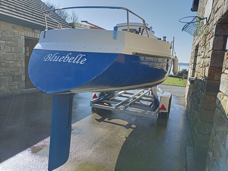 23ft Pandora Sailing Yacht with Road Trailer