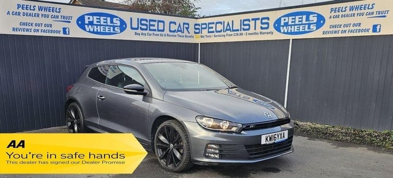 2016 16 VOLKSWAGEN SCIROCCO 2.0 TDI BLUEMOTION TECH R-LINE BLACK EDITION