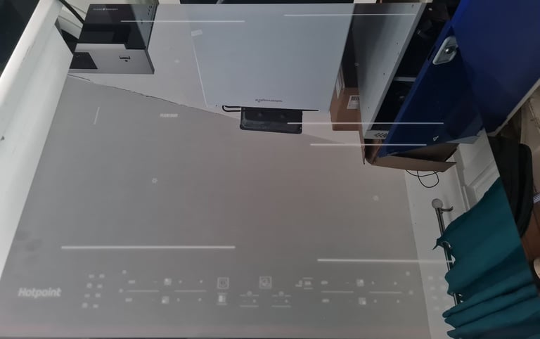 image for Hotpoint clean protect induction electric hob 