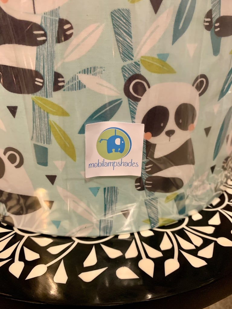 Panda Lampshade by Mobilampshade