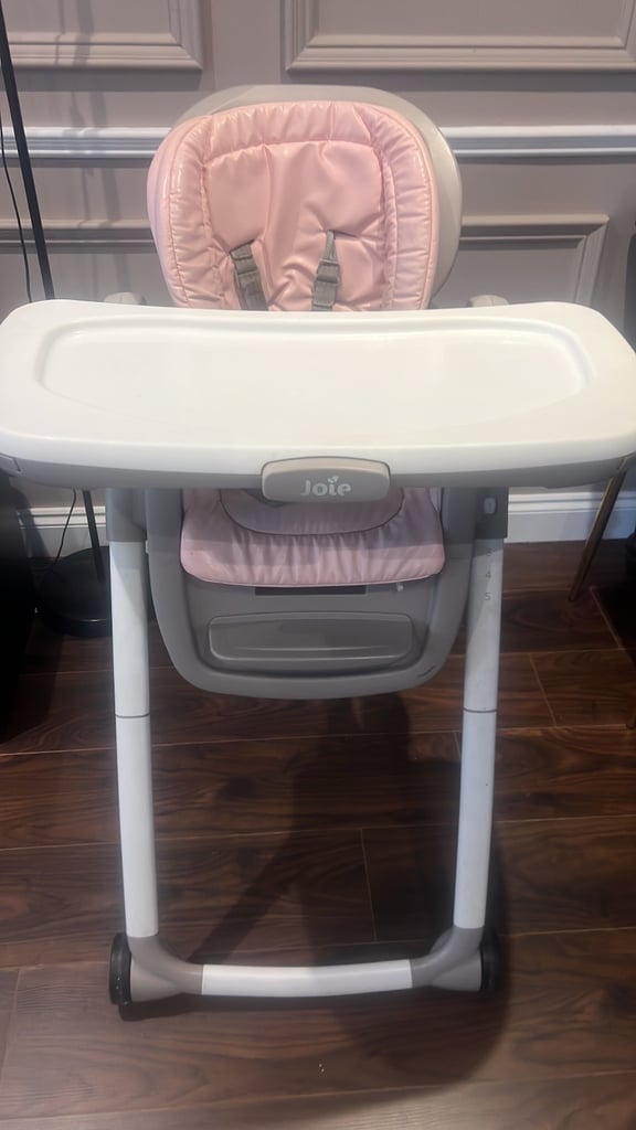 image for Joie high chair pink 