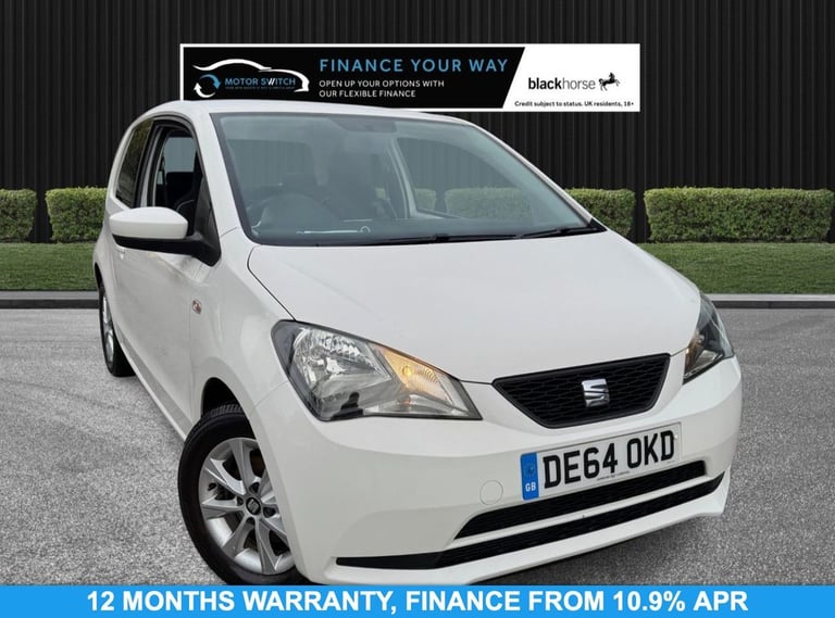 2014 64 SEAT MII 1.0 12V TOCA HATCHBACK 3DR PETROL MANUAL EURO 5 (60 PS)