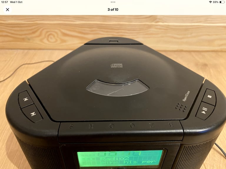 PURE Chronos 11, DAB RADIO ALARM & Remote &iPhone Charging Port £15 or Best Offer