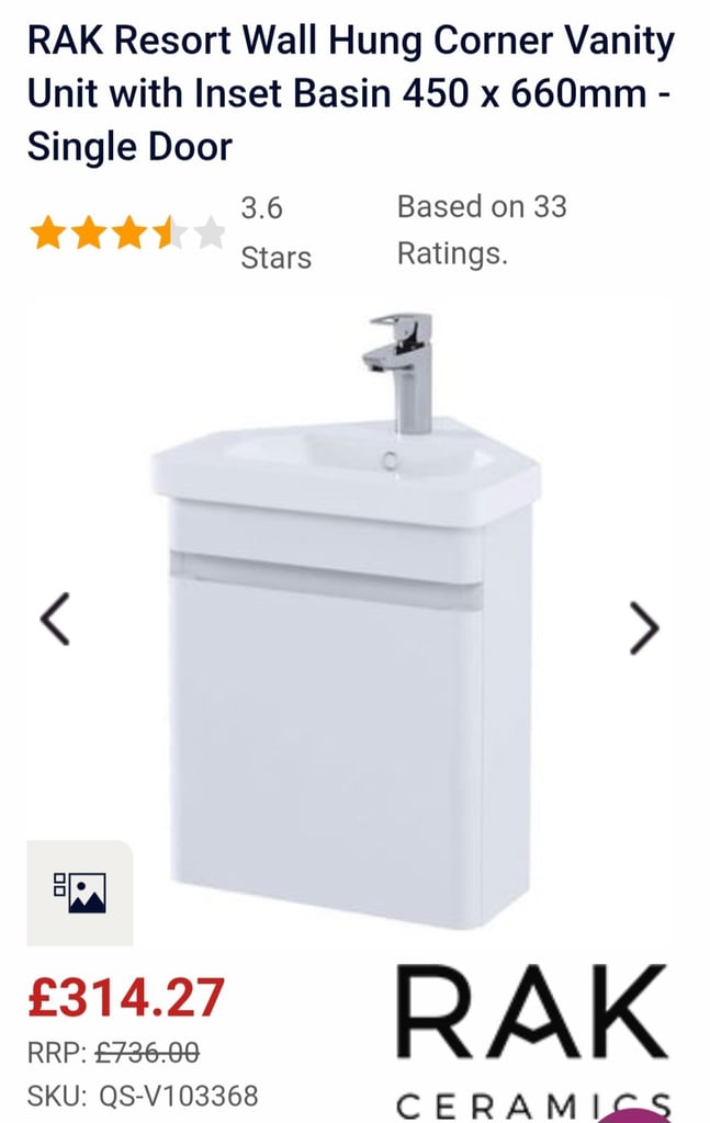 image for Corner sink 