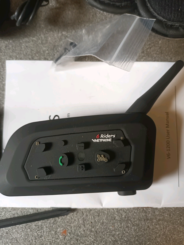 Interphone bluetooth motorbike communications 
