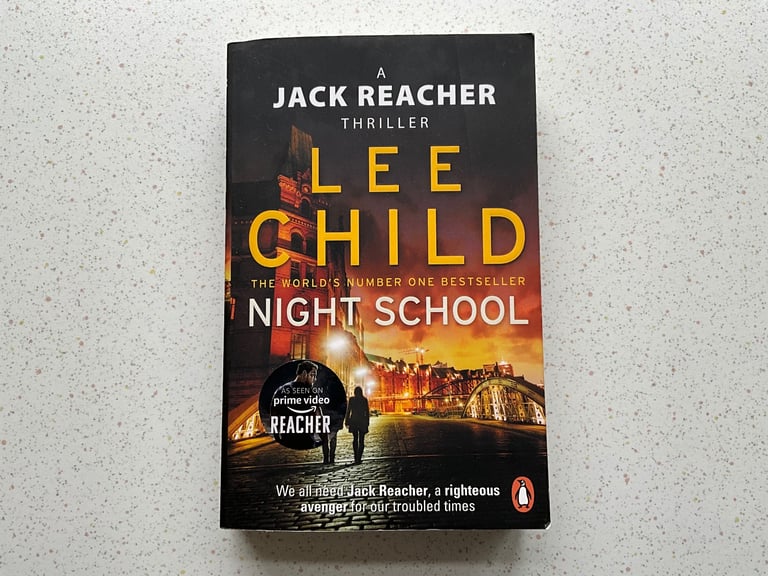 Night School & The Midnight Line by Lee Child, Jack Reacher Thrillers, Paperback & Hardback Books
