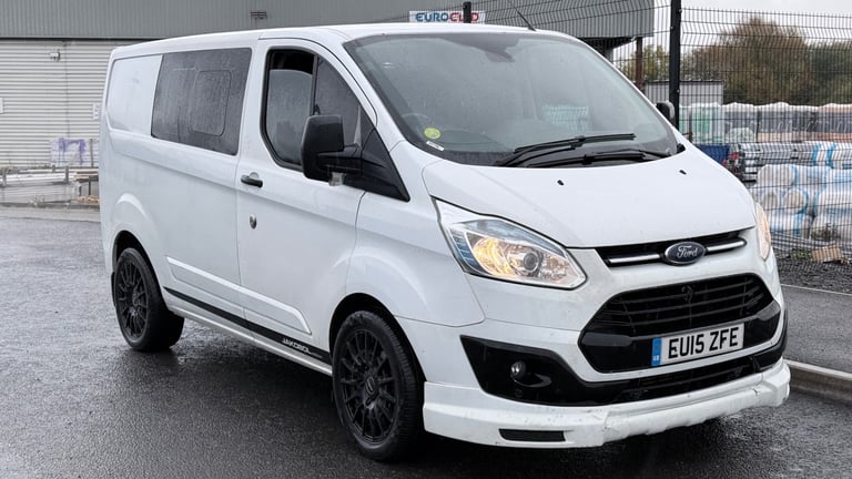2015 Ford Transit Custom 2.2 TDCi 100ps Low Roof Crew Cab 6 Seat  PANEL VAN Diesel Manual