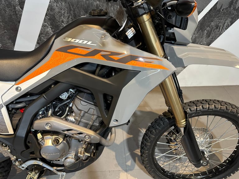 Honda CRF 300 L Adventure 2025 with only 1585 miles - A2 Licence 
