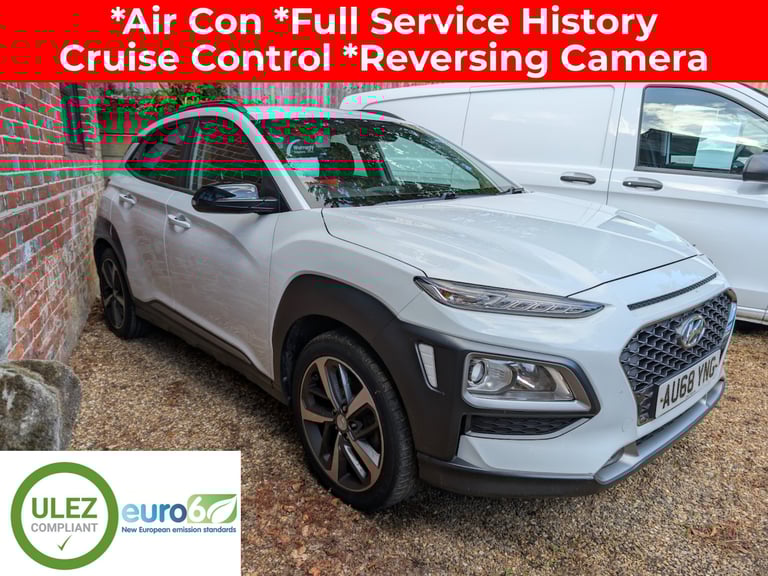 2018 Hyundai KONA 1.0TGDi Blue Drive Premium 5 Door Petrol Estate  HATCHBACK Petrol Manual