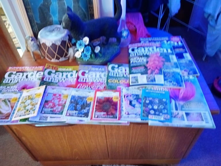 image for Garden Answers Magazines plus seeds x 8