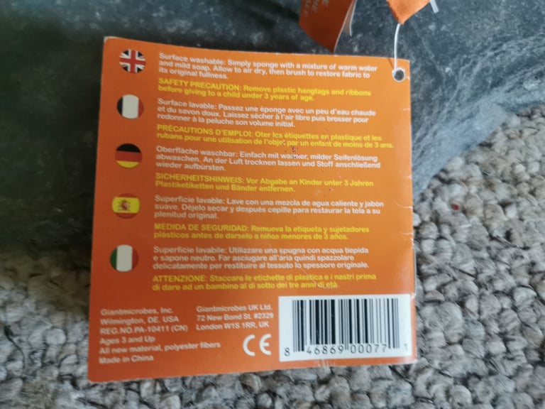 ​🦠 GIANT Microbes Plush Toy Collection - Science, Gags & Collectibles! (Bundle Price!)