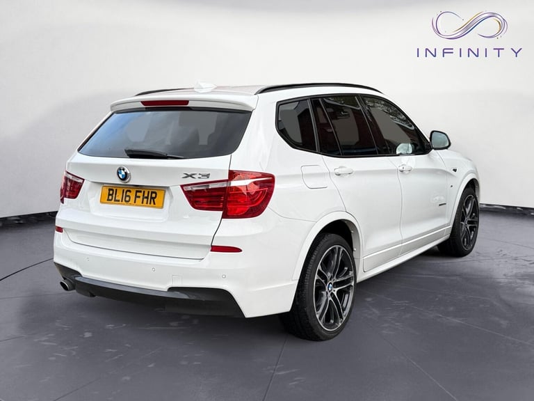 2016 BMW X3 2.0 20d M Sport SUV 5dr Diesel Auto xDrive Euro 6 (s/s) (190 ps) SUV Diesel Automatic