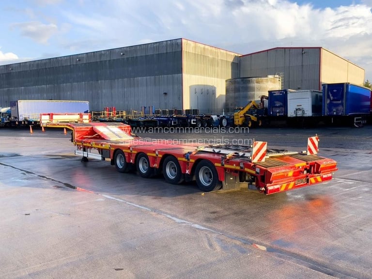 image for KASSBOHRER 4 AXLE EXTENDABLE LOW LOADER 63,800KG 