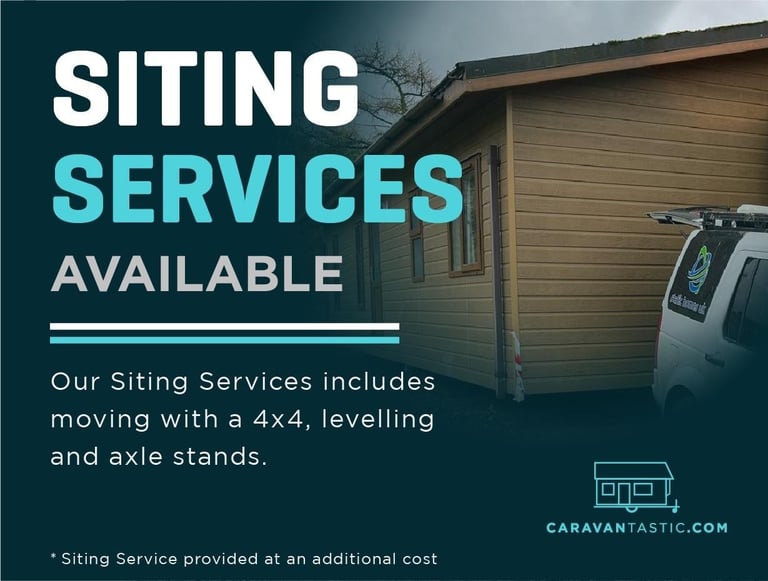 Superb 2 Bed Static Caravan - DG, CH, - Offsite Sale for Own Land, Self Build