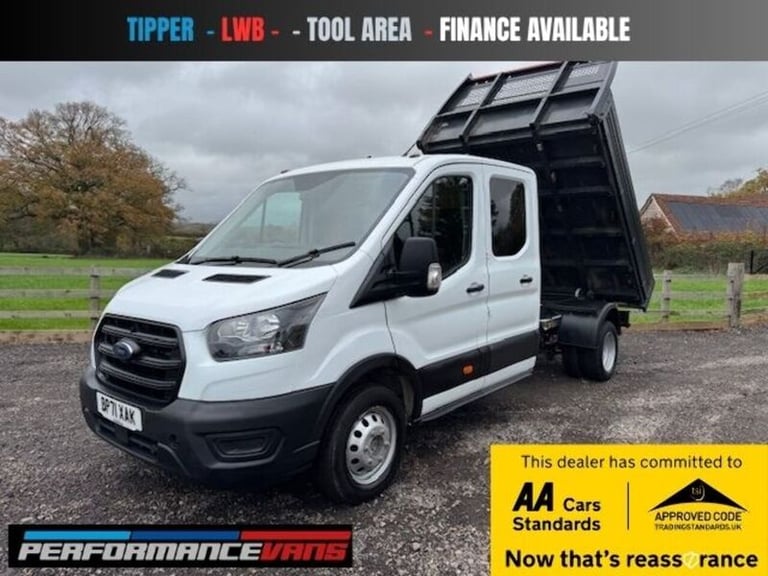 2022 Ford Transit 2.0 EcoBlue 130ps Double Cab Chassis CHASSIS CAB DIESEL Manual