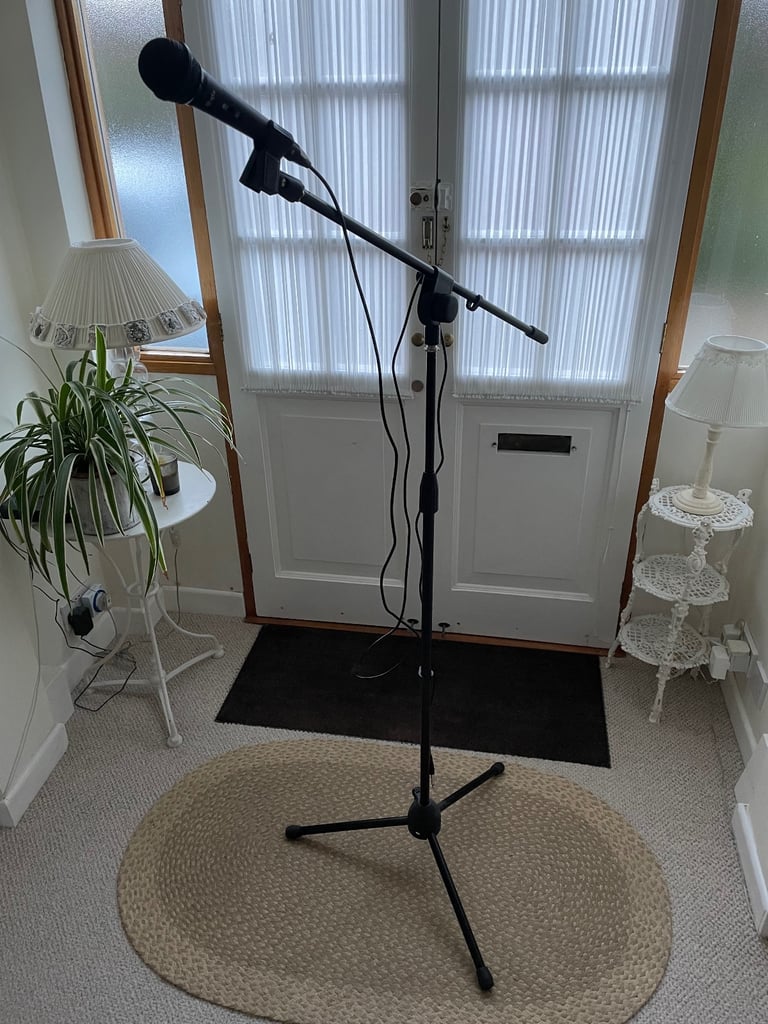 image for Microphone and stand. 