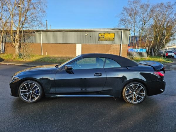2021 21 BMW 4 Series 420i Convertible M Sport Auto Damaged Repairable Salvage