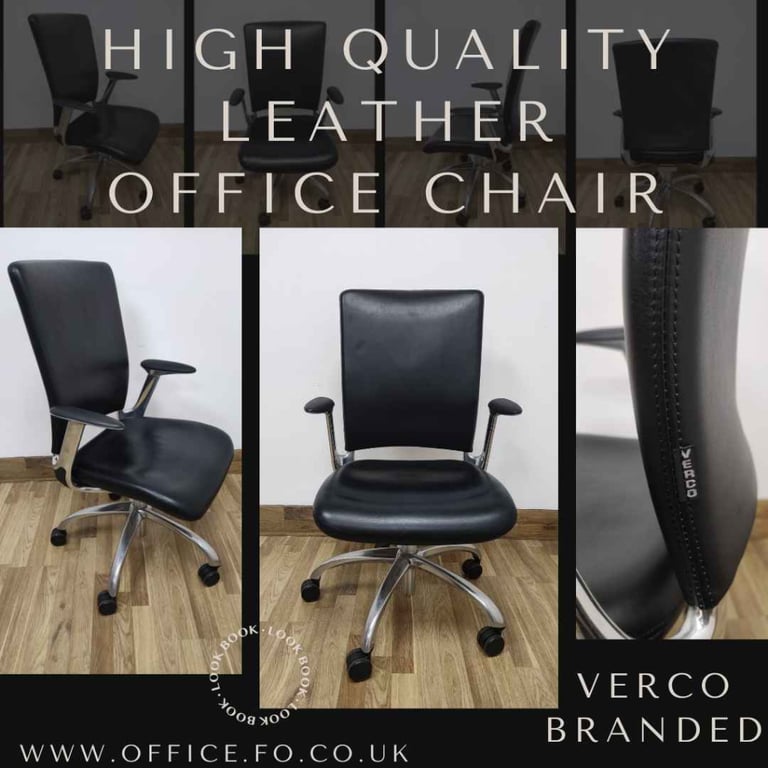 image for High quality leather office chair