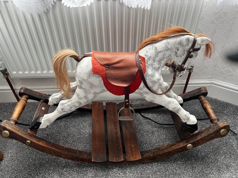 Antique Small Rocking Horse 