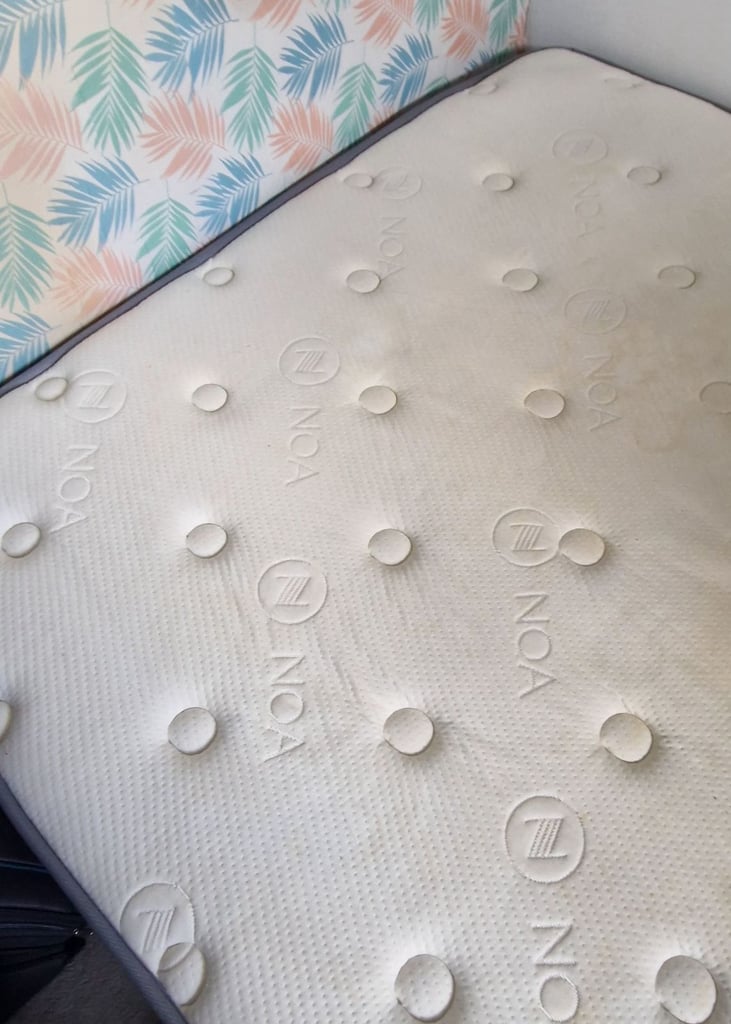 Double orthopedic mattress 