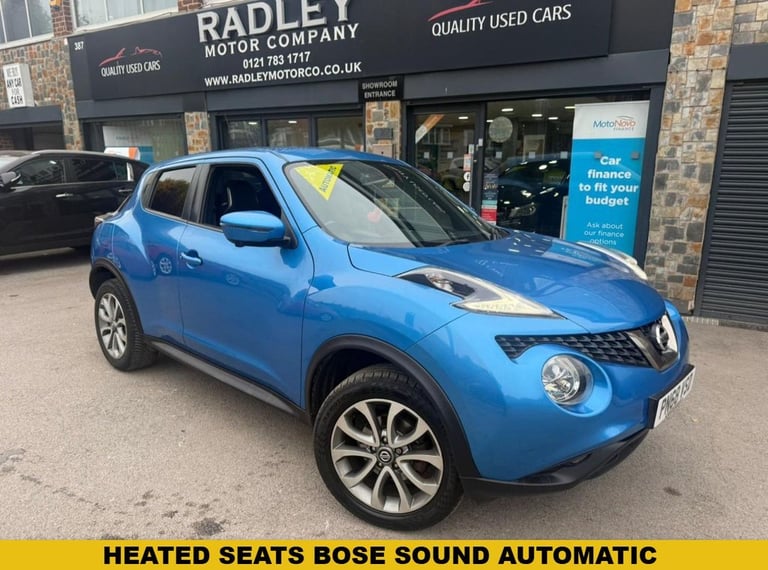image for 2018 Nissan Juke 1.6 Tekna SUV 5dr Petrol XTRON Euro 6 (117 ps) HATCHBACK Petrol Automatic